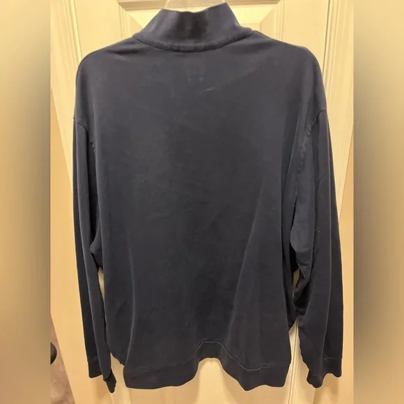 Polo Ralph Lauren Golf navy quarter zip men’s size XL - Picture 9 of 9